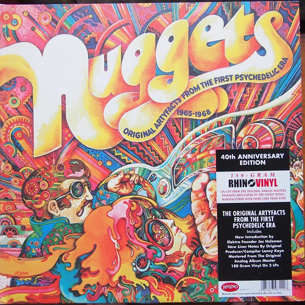 Various : Nuggets: Original Artyfacts From The First Psychedelic Era 1965-1968 (2xLP, Comp, RE, 180)