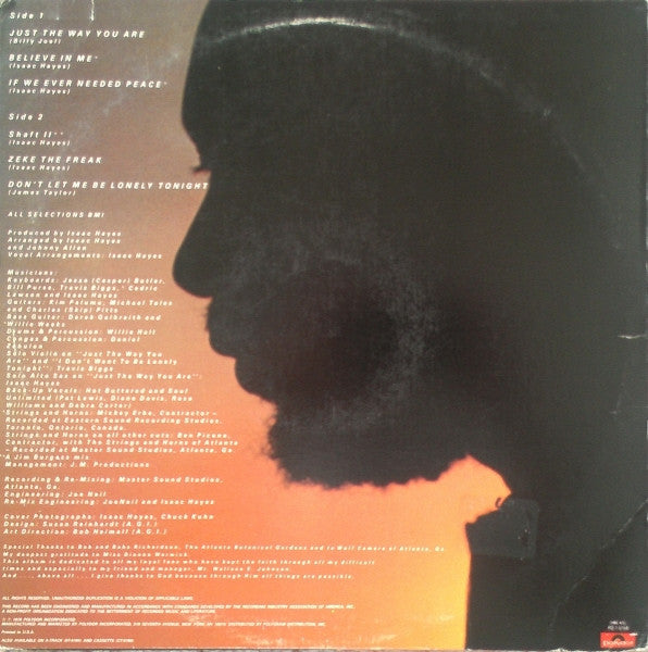 Isaac Hayes : For The Sake Of Love (LP, Album, Mon)
