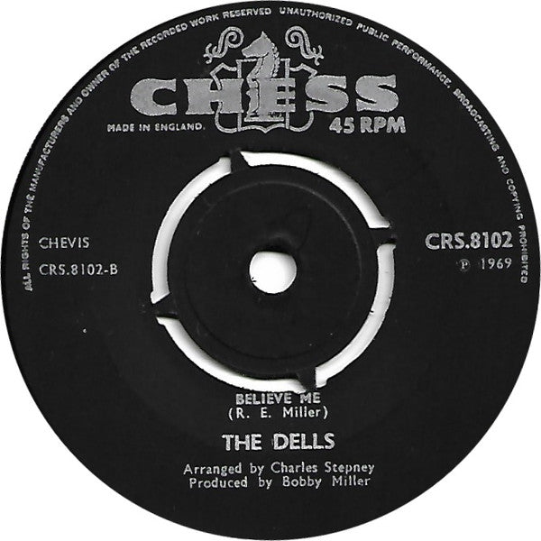 The Dells : Oh, What A Night (7", Single)