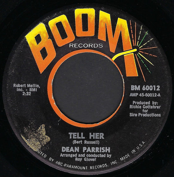 Dean Parrish : Tell Her (7", Single)