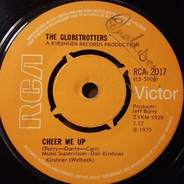 The Globetrotters : Cheer Me Up  (7", Single)