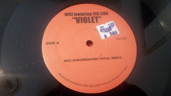 Woz Featuring Seal : Violet (12", Unofficial)