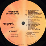 Various : Push For Excellence (LP, Album)