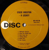 Cisco Houston : Cisco Houston - A Legacy (LP, Comp)