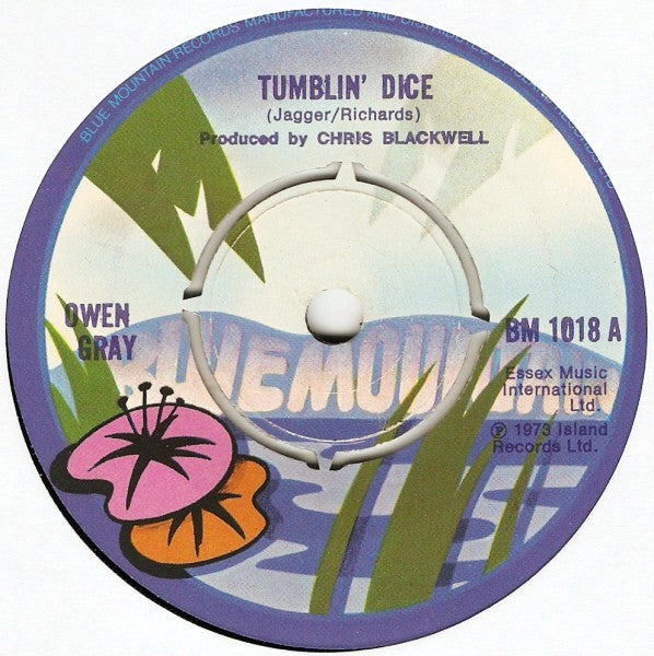 Owen Gray : Tumblin' Dice (7", Single)