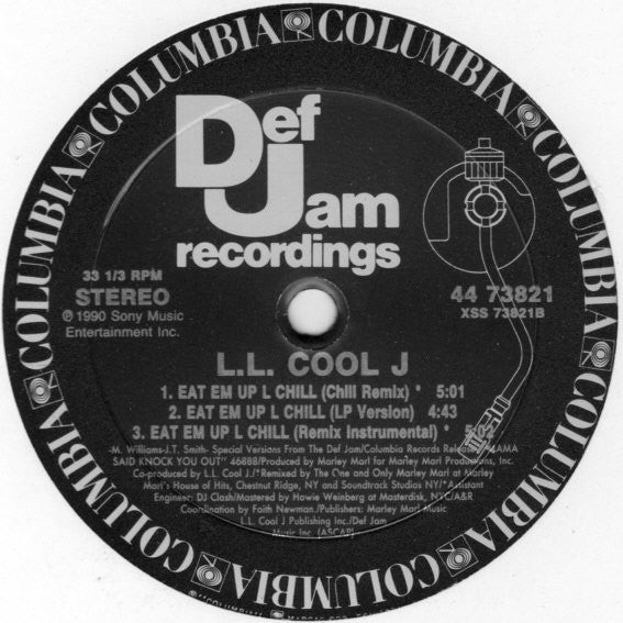 LL Cool J : 6 Minutes Of Pleasure (12", Single)