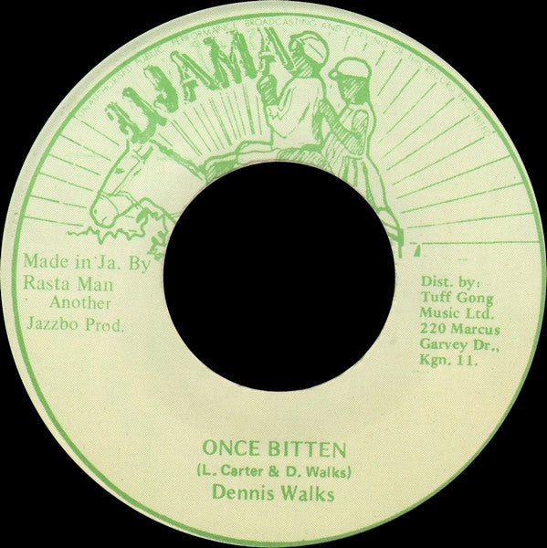 Dennis Walks : Once Bitten (7")