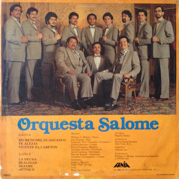 Orquesta Salome : Orquesta Salome (LP, Album)