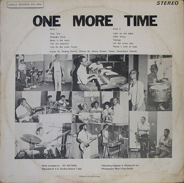 Ed Watson And The Brass Circle : One More Time (LP)