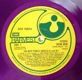 Deep Purple : The Deep Purple Singles A's & B's (LP, Comp, Pur)