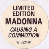 Madonna : Causing A Commotion (Silver Screen MIx) (12", Single, Ltd, Pic)