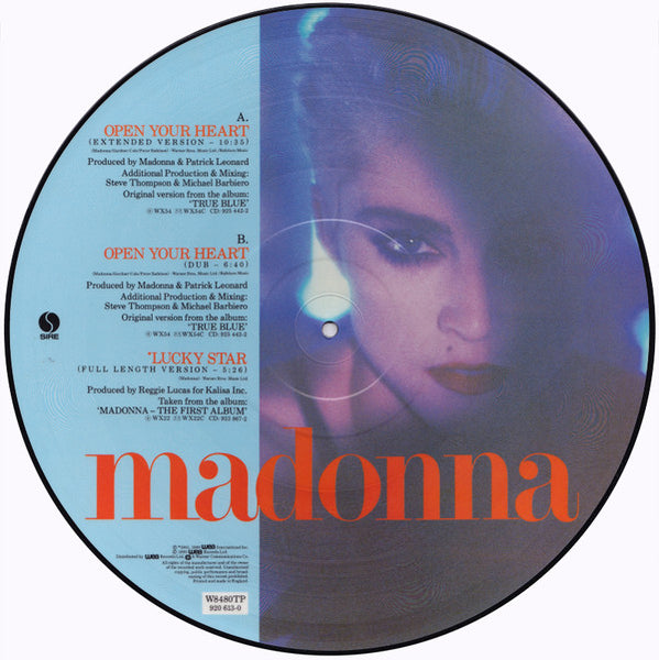 Madonna : Open Your Heart (12", Single, Ltd, Pic)