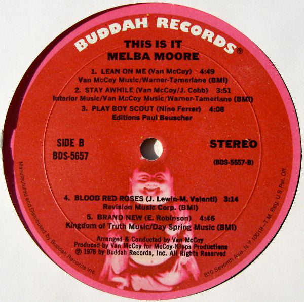 Melba Moore : This Is It (LP, Album, Mon)