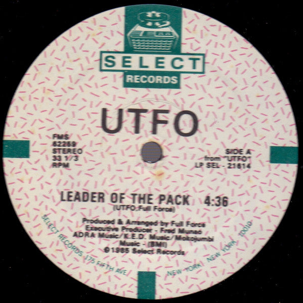 UTFO : Leader Of The Pack (12")