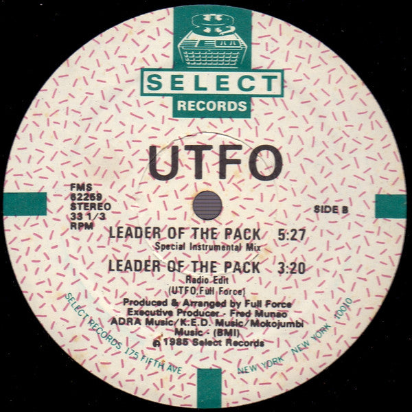 UTFO : Leader Of The Pack (12")