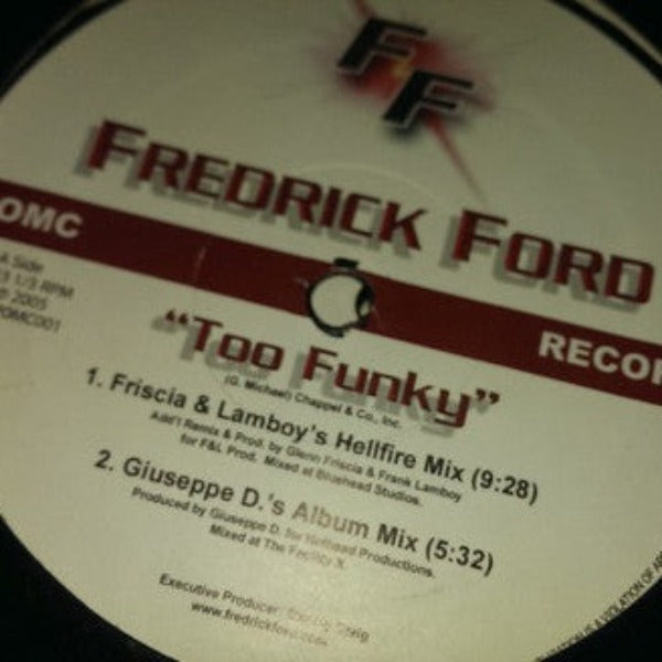 Fredrick Ford : Too Funky (12")