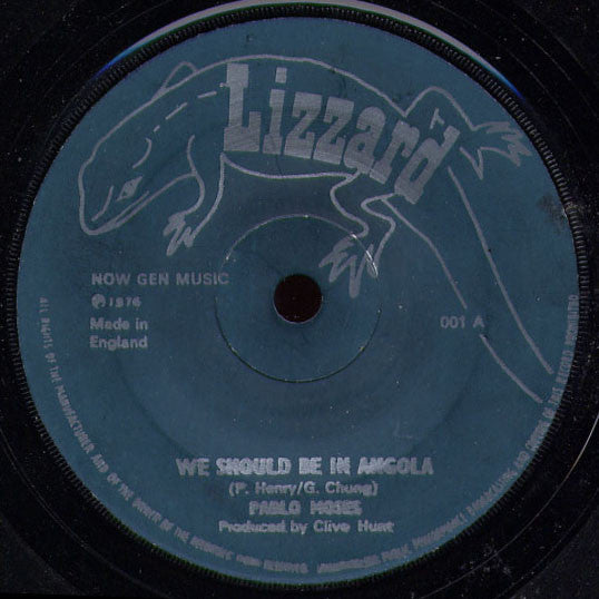 Pablo Moses : We Should Be In Angola (7")