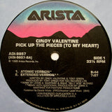 Cindy Valentine : Pick Up The Pieces (To My Heart) (12", EMW)