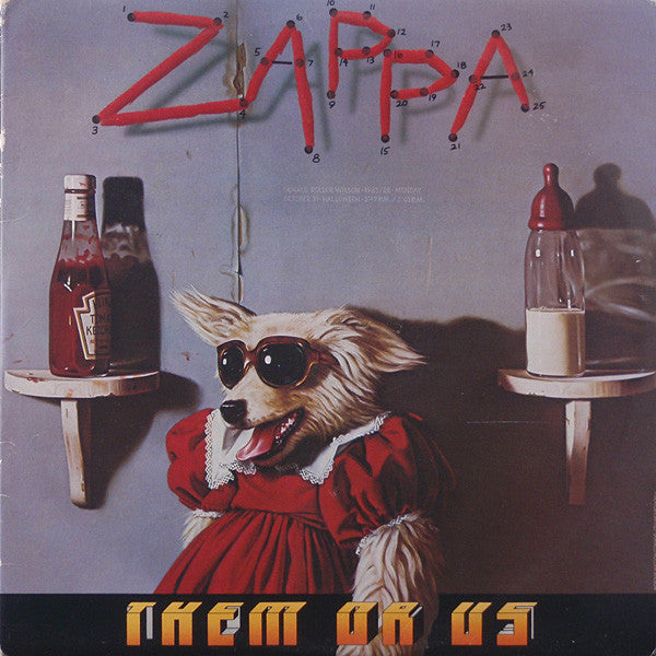 Frank Zappa : Them Or Us (2xLP, Album, P/Mixed, RE, Gat)