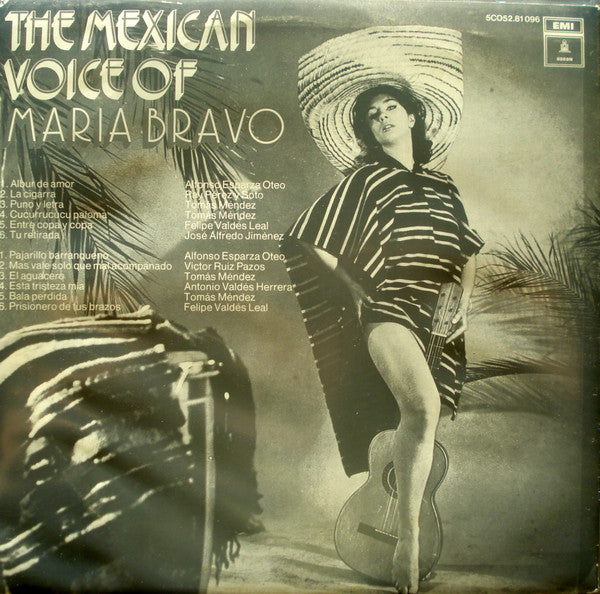 Maria Bravo : The Mexican Voice Of Maria Bravo (LP)