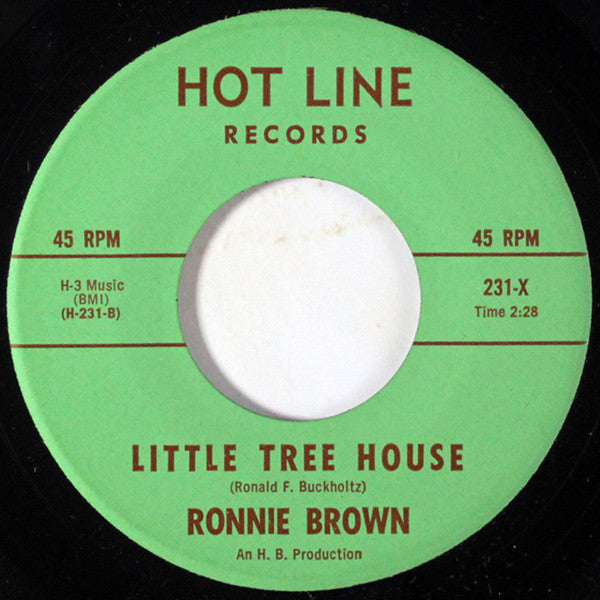 Ronnie Brown (9) : Soul / Little Tree House (7")