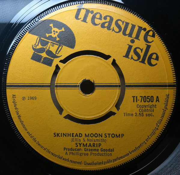 Symarip : Skinhead Moon Stomp (7", Single, Pus)