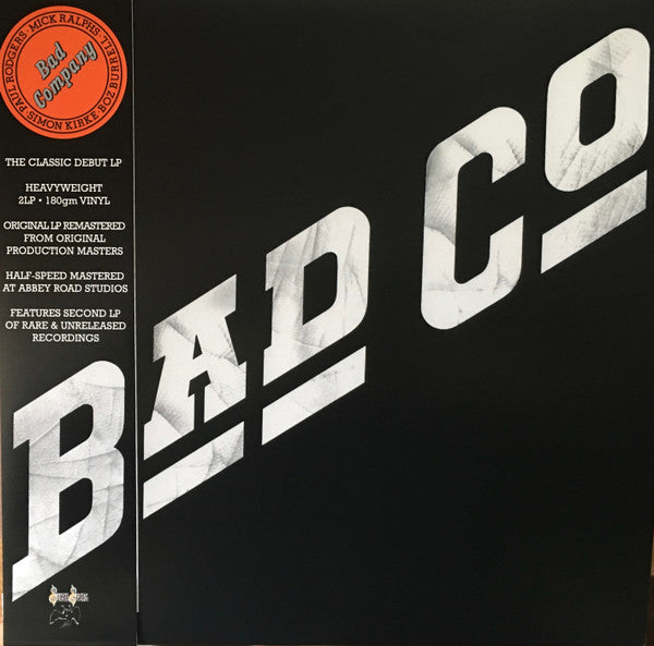 Bad Company (3) : Bad Company (2xLP, Album, Dlx, RE, RM, Gat)