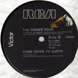 The Choice Four : Two Different Worlds / Come Down To Earth (12")