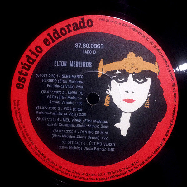 Elton Medeiros : Elton Medeiros (LP, Album)