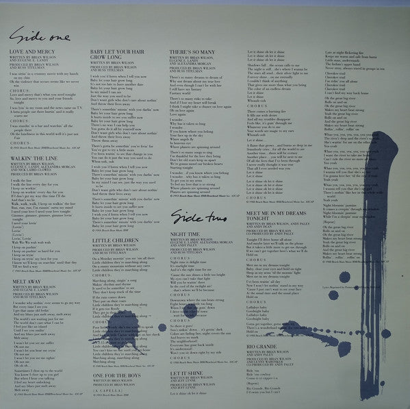 Brian Wilson : Brian Wilson (LP, Album, RE, RM + LP + Dlx, Ltd, Blu)