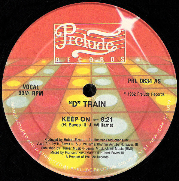 D-Train : Keep On (12")