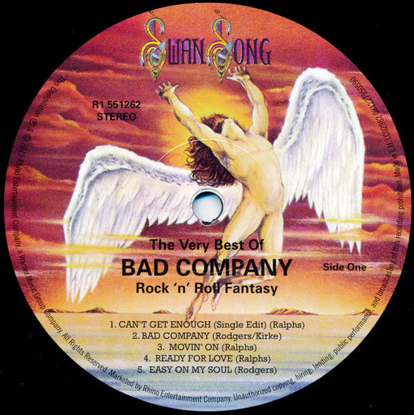 Bad Company (3) : Rock 'n' Roll Fantasy The Very Best Of Bad Company (2xLP, Album, Comp, 180)