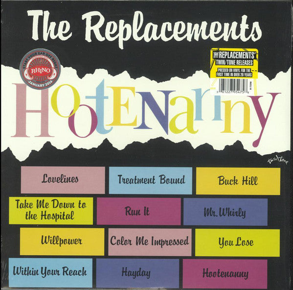 The Replacements : Hootenanny (LP, Album, RE)