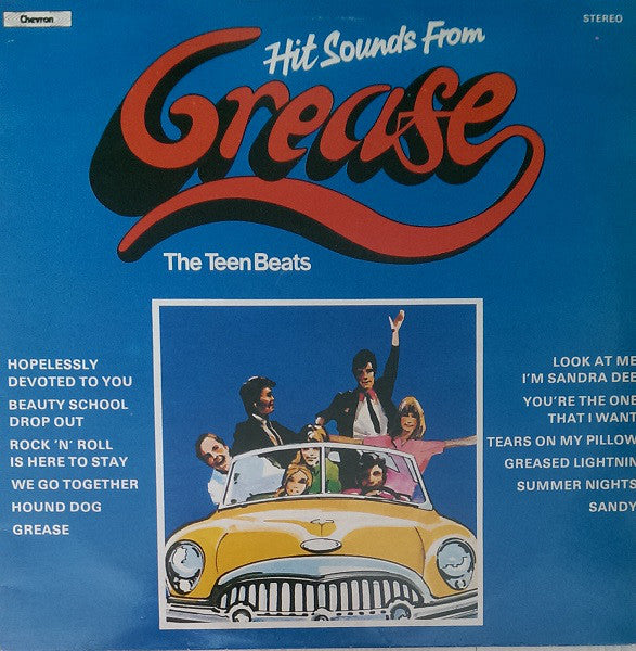 The Teen Beats (4) : Hit Sounds From Grease (LP)