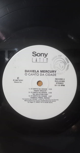 Daniela Mercury : O Canto Da Cidade (2x12")