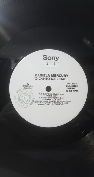 Daniela Mercury : O Canto Da Cidade (2x12")