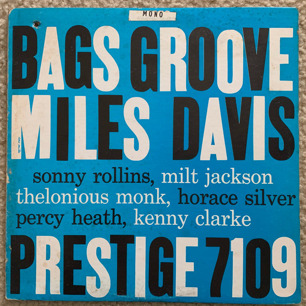 Miles Davis : Bags Groove (LP, Album, RE)