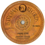 Desmond Dekker : Licking Stick (7", Single, Sol)