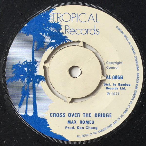 David Isaacs / Max Romeo : Love Has Join Us / Cross Over The Bridge (7", Single)