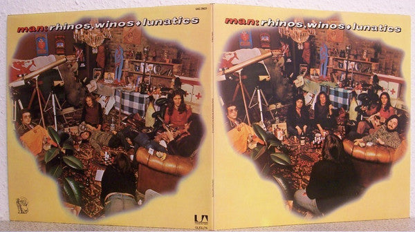 Man : Rhinos, Winos, And Lunatics (LP, Album)