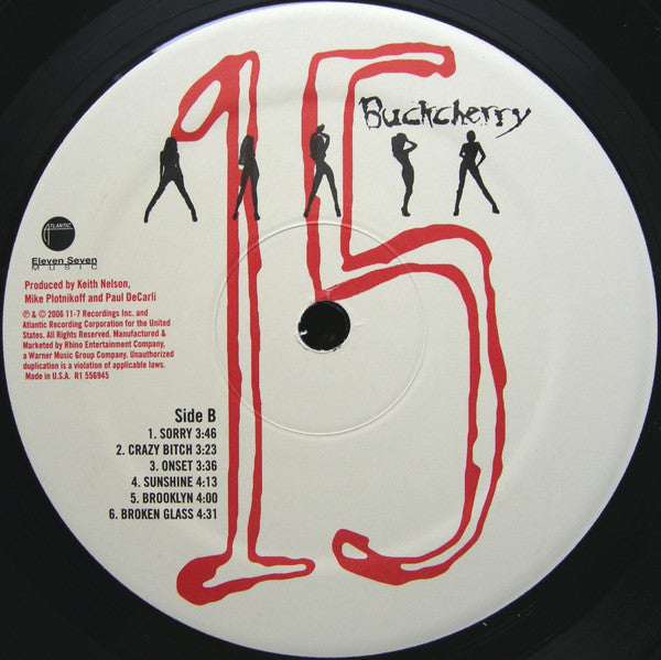 Buckcherry : 15 (LP, Album, Ltd)