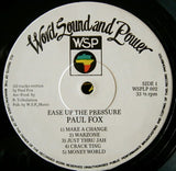 Paul Fox (12) : Ease Up The Pressure (LP, Album)