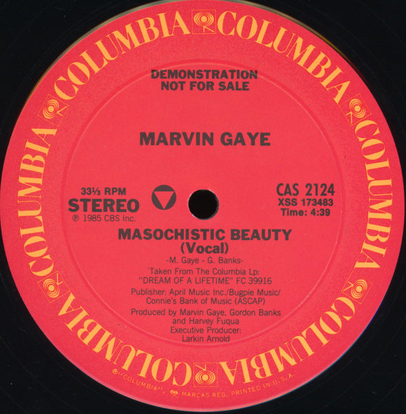 Marvin Gaye : Masochistic Beauty (12", Promo)