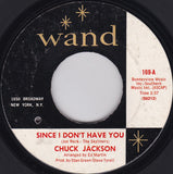 Chuck Jackson : Since I Don't Have You (7", Single, Styrene, MO)