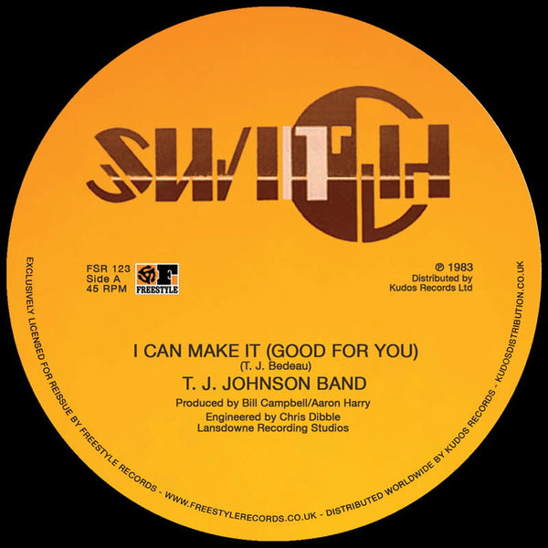T. J. Johnson Band - I Can Make It (Good For You) (Vinyl 12")