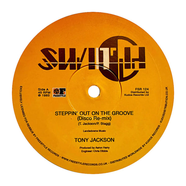 Tony Jackson - Steppin' Out On The Groove (Vinyl 12")